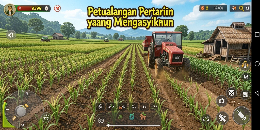 Gameplay menarik dalam dunia pertanian virtual