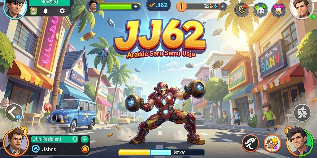 Gameplay seru JJ62 dengan grafis menarik dan tantangan mendebarkan.