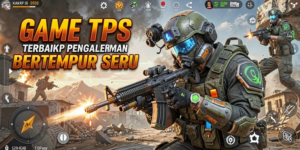 Tampilan gameplay KAKRP yang seru dan dinamis saat pertempuran.