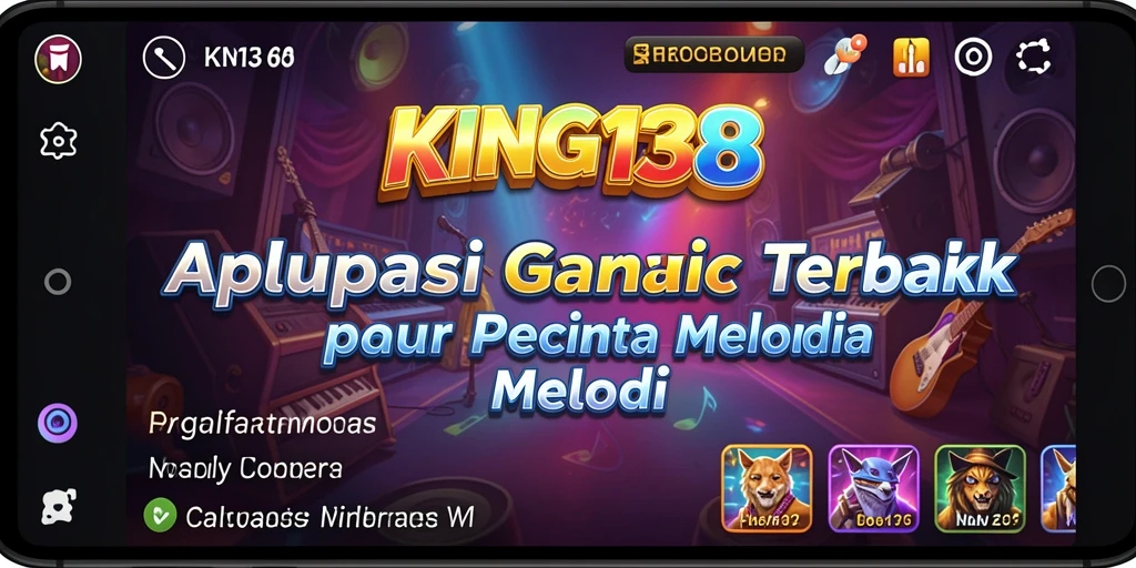 Screenshot KING138 menampilkan gameplay menantang dan beragam pilihan lagu.