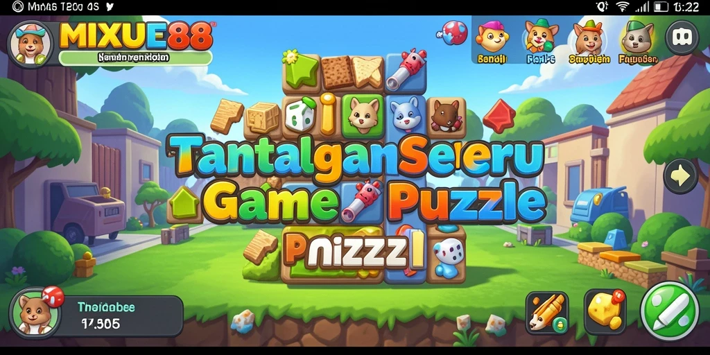 Gameplay MIXUE88 yang menantang dan penuh warna.
