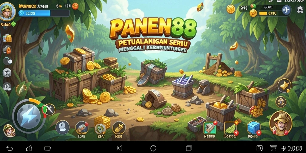 Tampilan gameplay seru dalam adventure PANEN88.