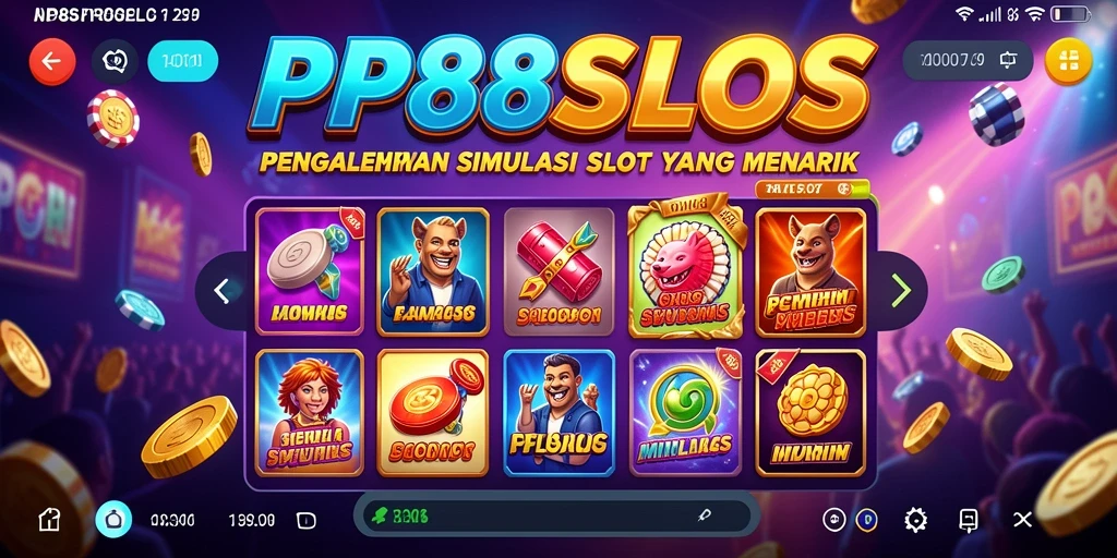 Gameplay seru PP88SLOTS dengan slot menarik dan fitur kompetitif.